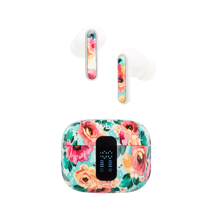 Vybz Pro True Wireless Earbuds with Noise Cancellation and Charging Case