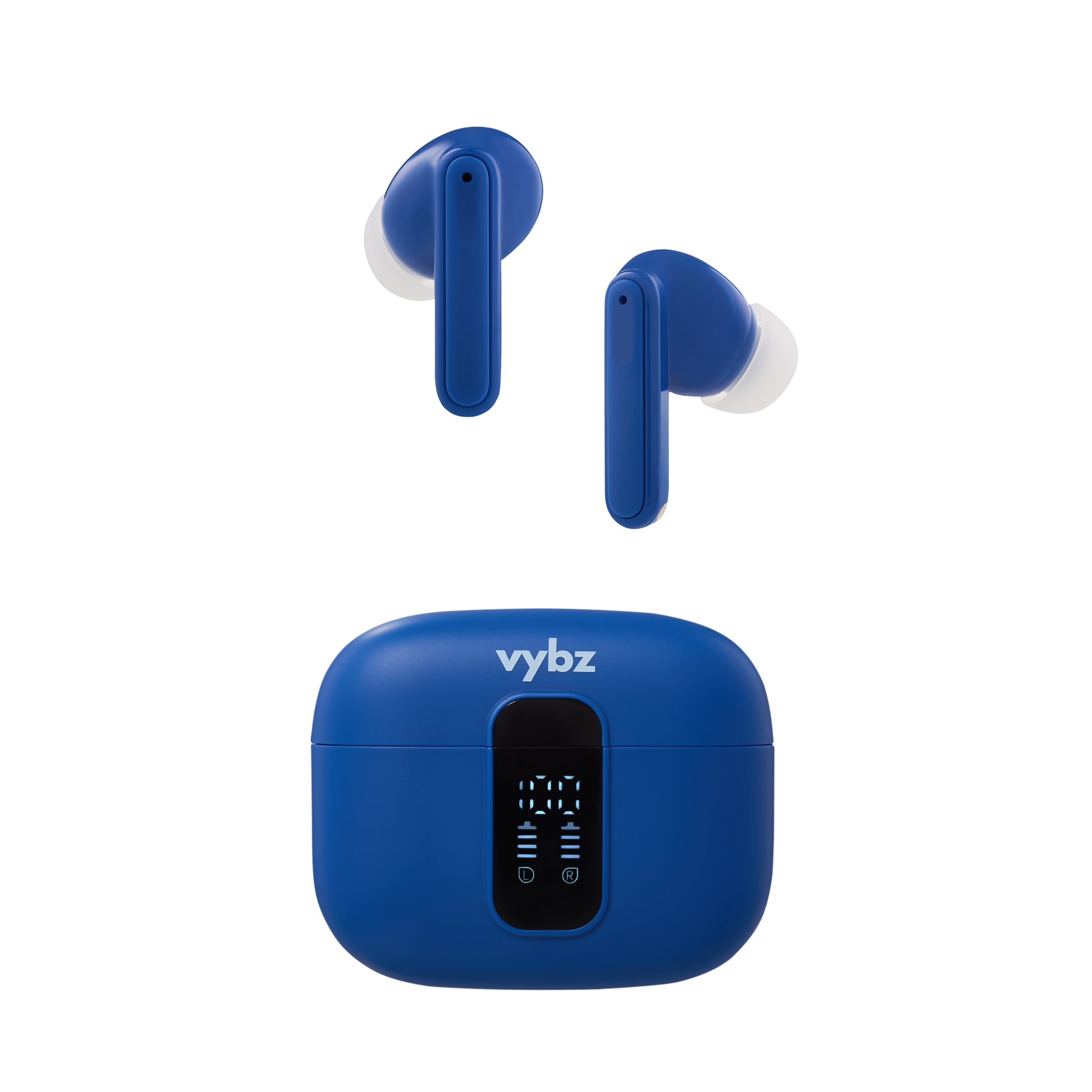 Vybz Pro True Wireless Earbuds with Noise Cancellation and Charging Case
