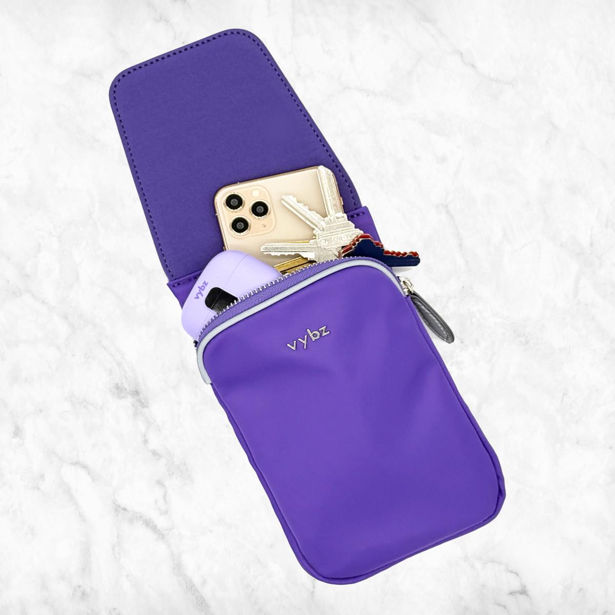VYBZ Magnetic Pocket Pal w/Zippered Pocket & RFID Blocking