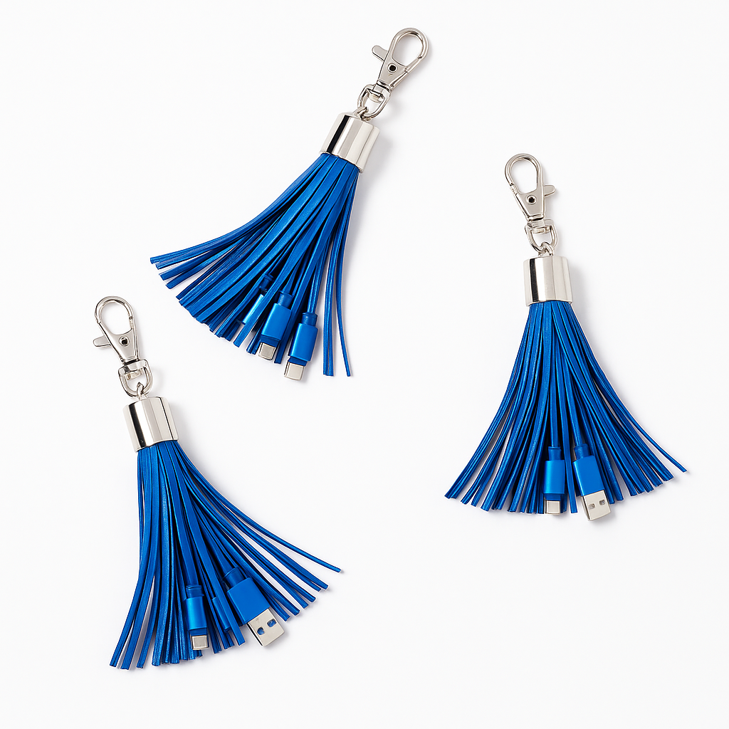 Vybz Universal Charging Tassels for Apple & Android - 3 Pack