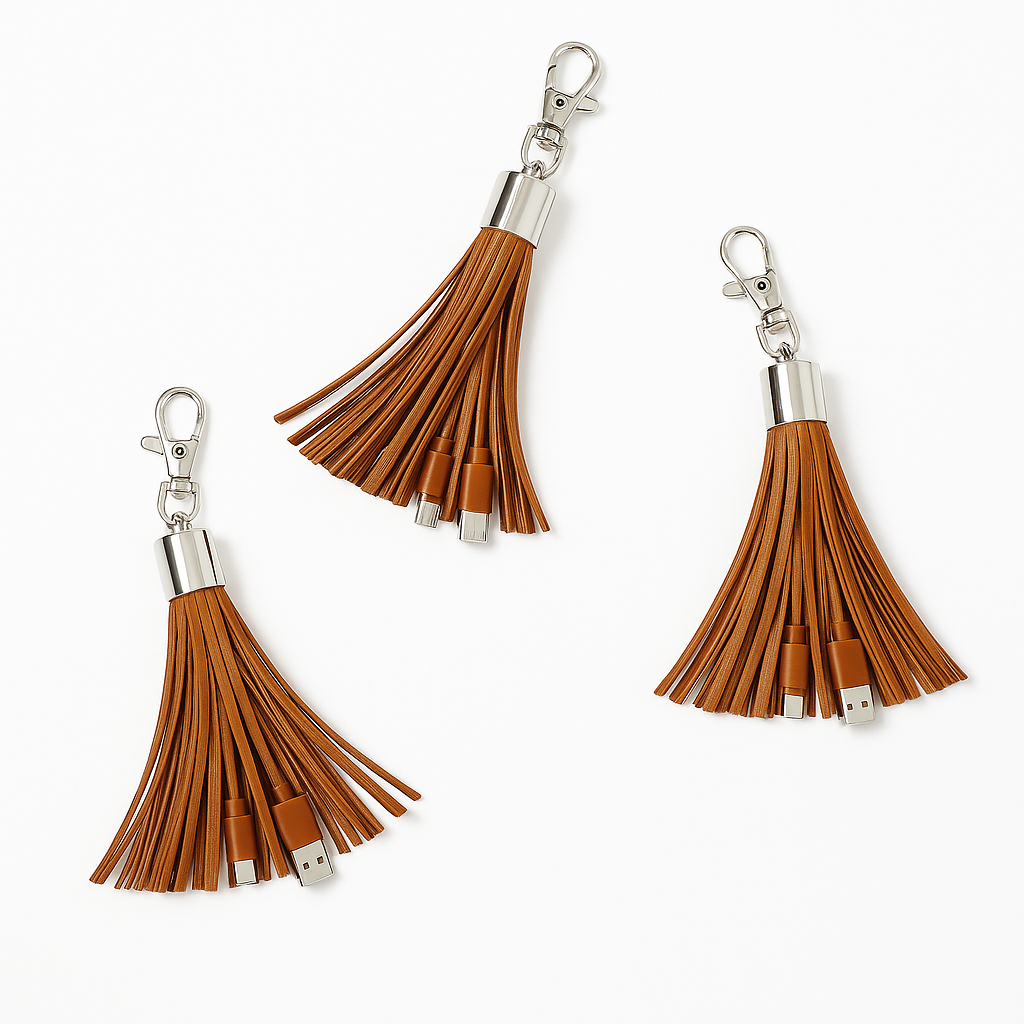 Vybz Universal Charging Tassels for Apple & Android - 3 Pack