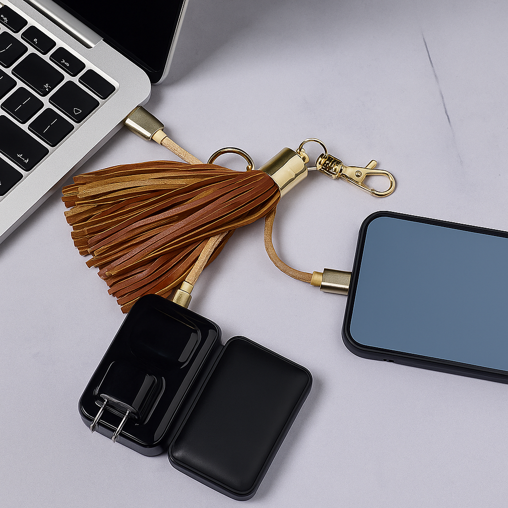 Vybz Universal Charging Tassels for Apple & Android - 3 Pack