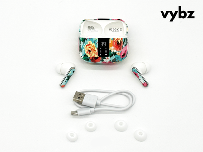 VYBZ Truly Wireless Earbuds with Charging Case