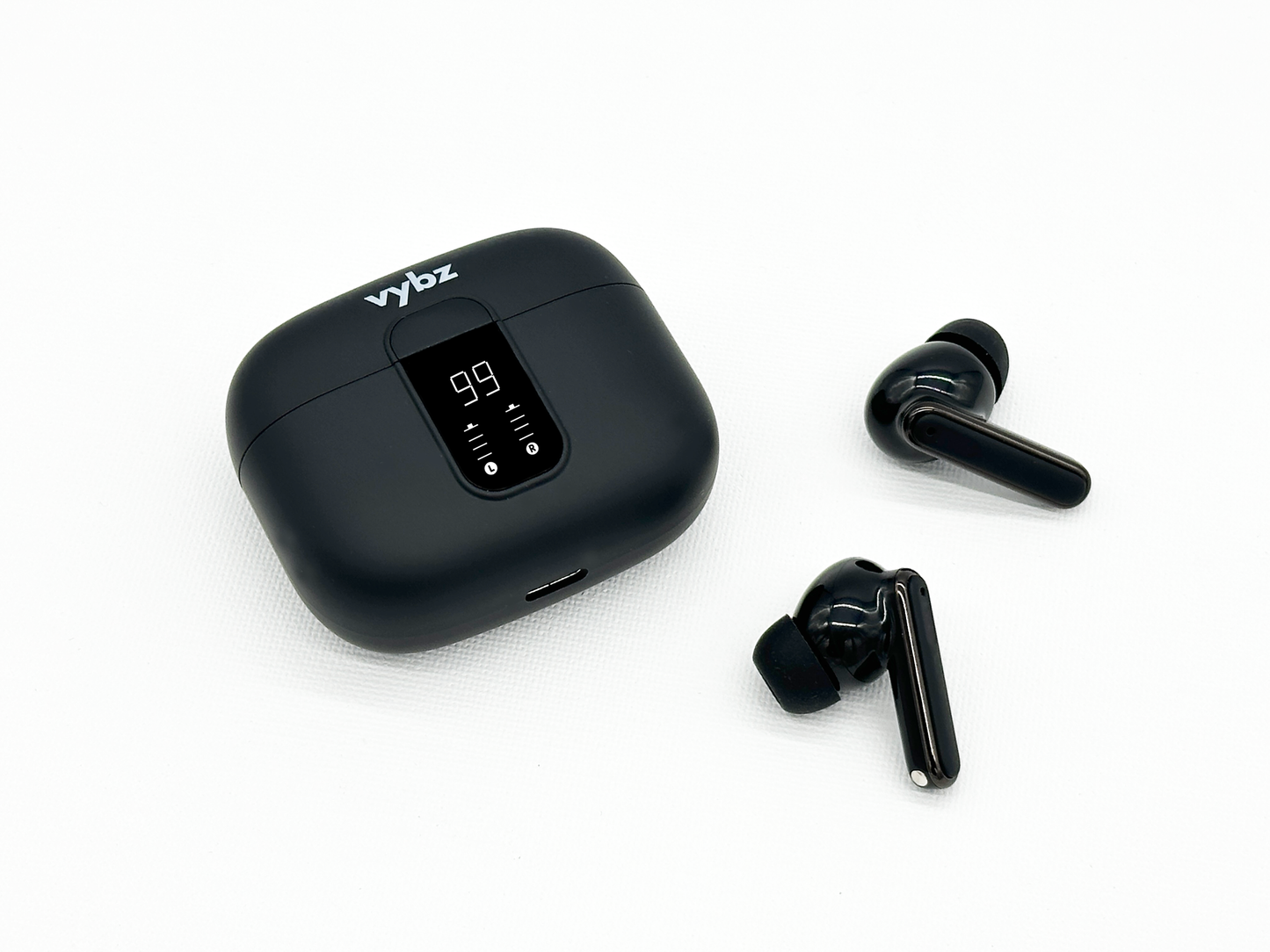 VYBZ Truly Wireless Earbuds with Charging Case